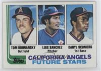 Future Stars - Tom Brunansky, Luis Sanchez, Daryl Sconiers