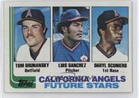 Future Stars - Tom Brunansky, Luis Sanchez, Daryl Sconiers [EX to NM]