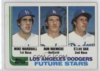 Future Stars - Mike Marshall, Ron Roenicke, Steve Sax [EX to NM]