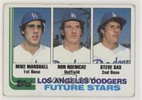 Future Stars - Mike Marshall, Ron Roenicke, Steve Sax