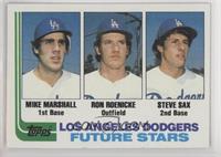Future Stars - Mike Marshall, Ron Roenicke, Steve Sax