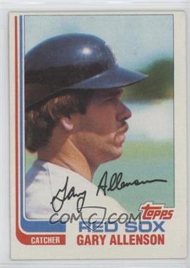 1982 Topps - [Base] #686 - Gary Allenson