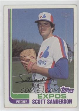 1982 Topps - [Base] #7 - Scott Sanderson [Good to VG‑EX]