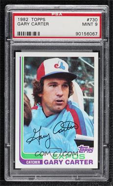 1982 Topps - [Base] #730 - Gary Carter [PSA 9 MINT]