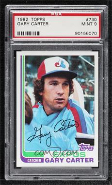 1982 Topps - [Base] #730 - Gary Carter [PSA 9 MINT]