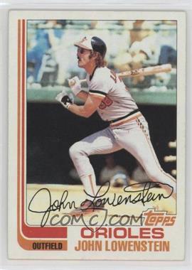 1982 Topps - [Base] #747 - John Lowenstein