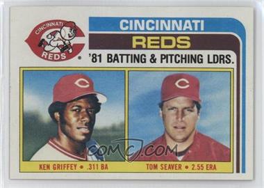 1982 Topps - [Base] #756 - Team Checklist - Ken Griffey, Tom Seaver [EX to NM]