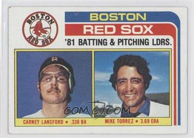 1982 Topps - [Base] #786 - Team Checklist - Carney Lansford, Mike Torrez