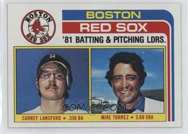 1982 Topps - [Base] #786 - Team Checklist - Carney Lansford, Mike Torrez