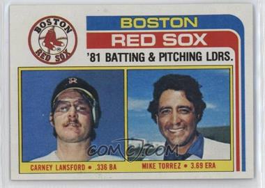 1982 Topps - [Base] #786 - Team Checklist - Carney Lansford, Mike Torrez [EX to NM]