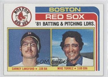 1982 Topps - [Base] #786 - Team Checklist - Carney Lansford, Mike Torrez