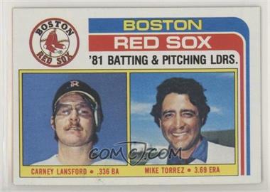 1982 Topps - [Base] #786 - Team Checklist - Carney Lansford, Mike Torrez