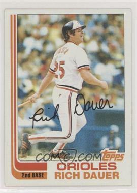 1982 Topps - [Base] #8 - Rich Dauer