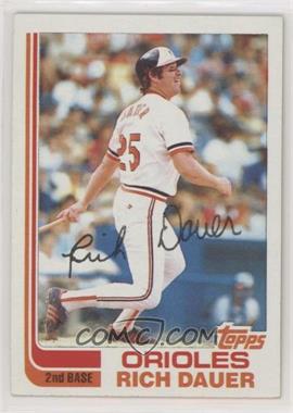 1982 Topps - [Base] #8 - Rich Dauer