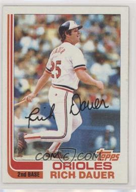 1982 Topps - [Base] #8 - Rich Dauer