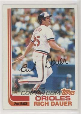 1982 Topps - [Base] #8 - Rich Dauer