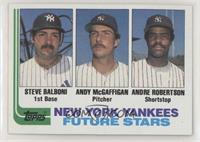 Future Stars - Steve Balboni, Andy McGaffigan, Andre Robertson