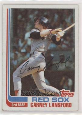 1982 Topps - [Base] #91 - Carney Lansford [EX to NM]