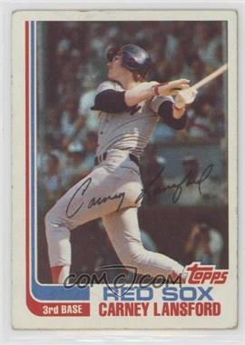 1982 Topps - [Base] #91 - Carney Lansford [Poor to Fair]