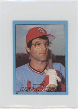 1982 Topps Album Stickers - [Base] - Coming Soon #93 - Darrell Porter