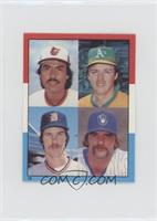 Dennis Martinez, Steve McCatty, Jack Morris, Pete Vuckovich