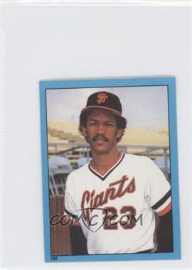 1982 Topps Album Stickers - [Base] #105 - Enos Cabell