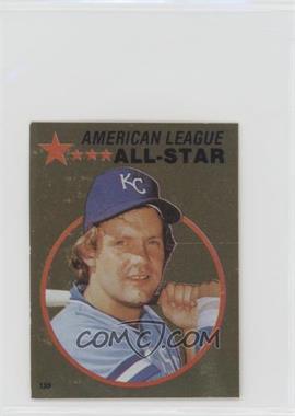 1982 Topps Album Stickers - [Base] #133 - George Brett