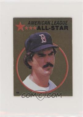 1982 Topps Album Stickers - [Base] #135 - Dwight Evans [EX to NM]