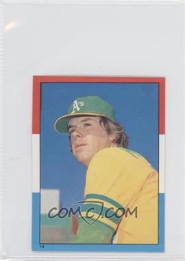 1982 Topps Album Stickers - [Base] #14 - Steve McCatty