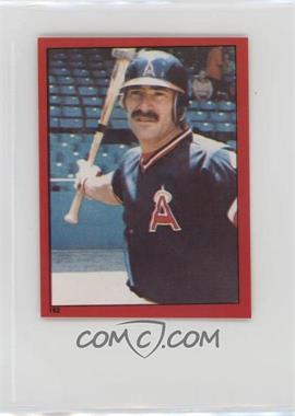 1982 Topps Album Stickers - [Base] #162 - Bobby Grich
