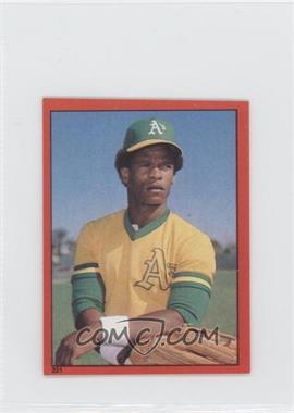 1982 Topps Album Stickers - [Base] #221 - Rickey Henderson