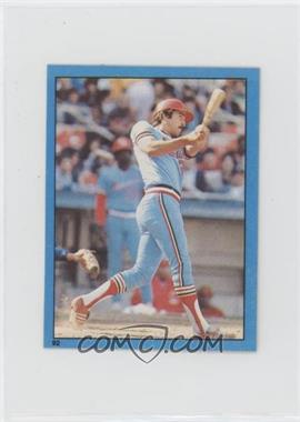 1982 Topps Album Stickers - [Base] #92 - Keith Hernandez