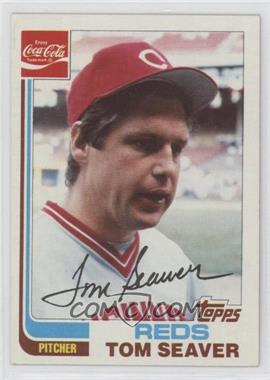 1982 Topps Coca-Cola Team Sets - Cincinnati Reds #19 - Tom Seaver