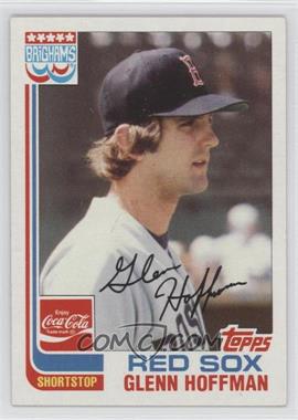 1982 Topps Coca-Cola/Brighams's Boston Red Sox - [Base] #9 - Glenn Hoffman