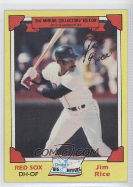 1982 Topps Drake's Big Hitters - Food Issue [Base] #27 - Jim Rice