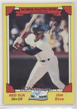 1982 Topps Drake's Big Hitters - Food Issue [Base] #27 - Jim Rice