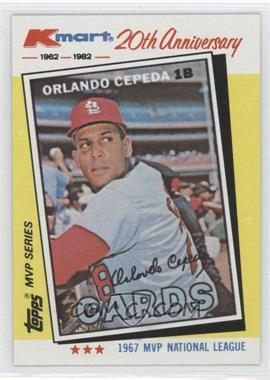 1982 Topps Kmart MVP Series - Box Set [Base] #12 - Orlando Cepeda