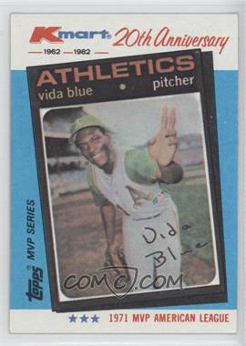 1982 Topps Kmart MVP Series - Box Set [Base] #19 - Vida Blue