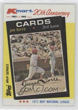 1982 Topps Kmart MVP Series - Box Set [Base] #20 - Joe Torre