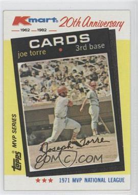 1982 Topps Kmart MVP Series - Box Set [Base] #20 - Joe Torre