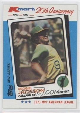 1982 Topps Kmart MVP Series - Box Set [Base] #23 - Reggie Jackson