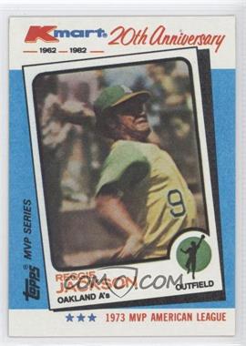 1982 Topps Kmart MVP Series - Box Set [Base] #23 - Reggie Jackson