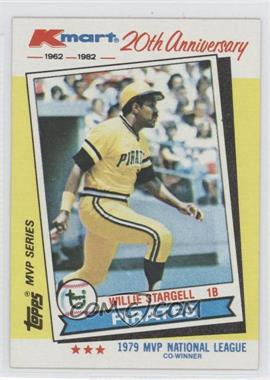 1982 Topps Kmart MVP Series - Box Set [Base] #37 - Willie Stargell