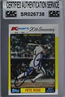 Pete Rose [CAS Certified Sealed]