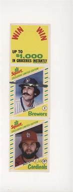 1982 Topps Squirt - [Base] - With Tab #11/22 - Rollie Fingers, Bruce Sutter [Noted]