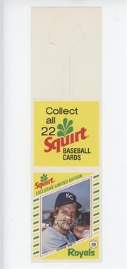 1982 Topps Squirt - [Base] - With Tab #3.2 - George Brett (Collect All 22)