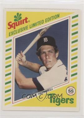 1982 Topps Squirt - [Base] #4 - Alan Trammell