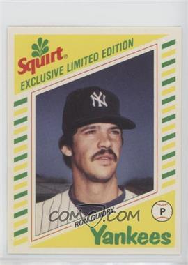 1982 Topps Squirt - [Base] #9 - Ron Guidry