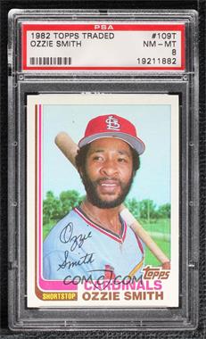 1982 Topps Traded - [Base] #109T - Ozzie Smith [PSA 8 NM‑MT]