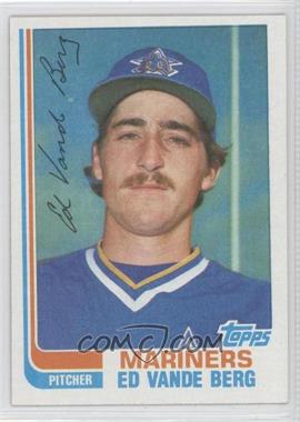 1982 Topps Traded - [Base] #122T - Ed Vande Berg